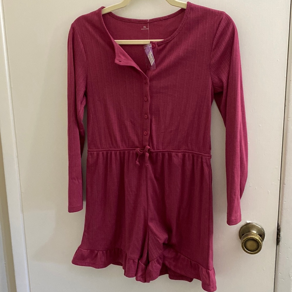 Maurice’s girls XL long-sleeve romper